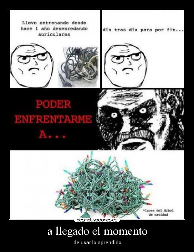 a llegado el momento -