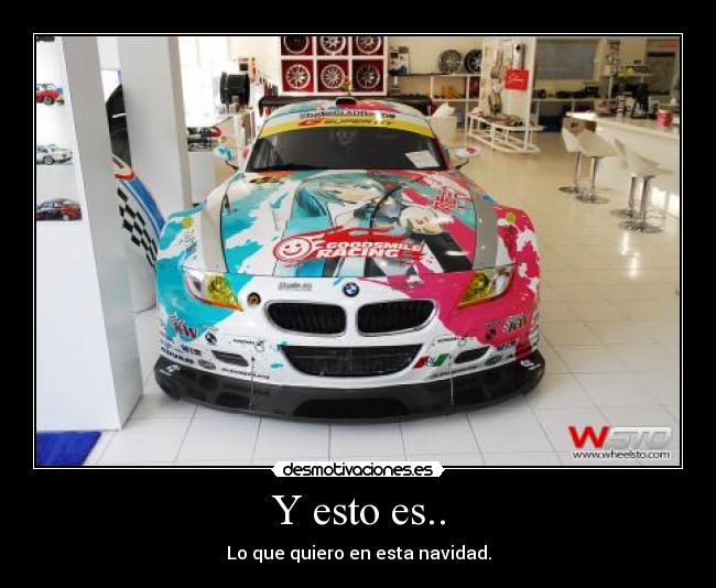 carteles autos miku vocaloid nfs pixilin desmotivaciones