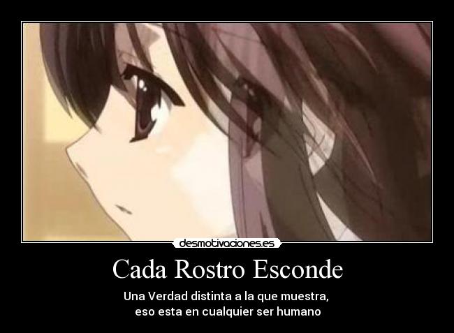 Cada Rostro Esconde - 