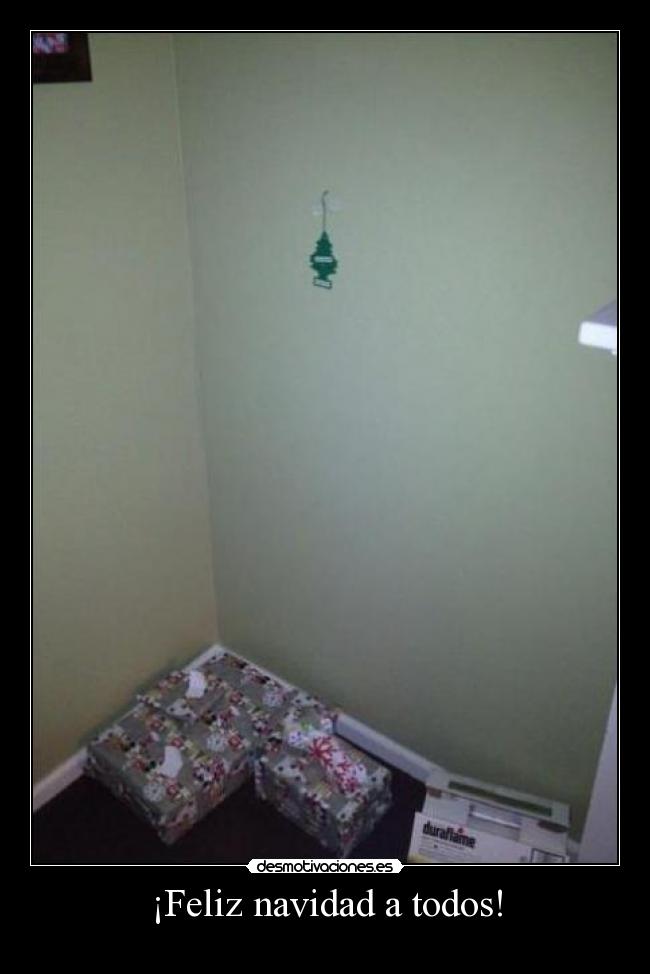 ¡Feliz navidad a todos! -