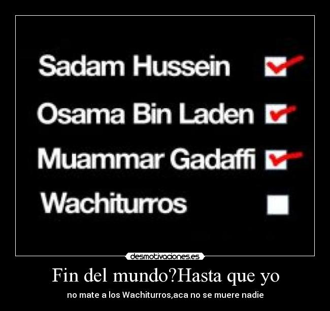 carteles wachiturros desmotivaciones