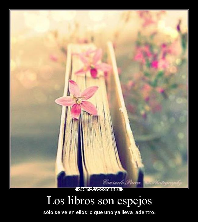 Los libros son espejos -