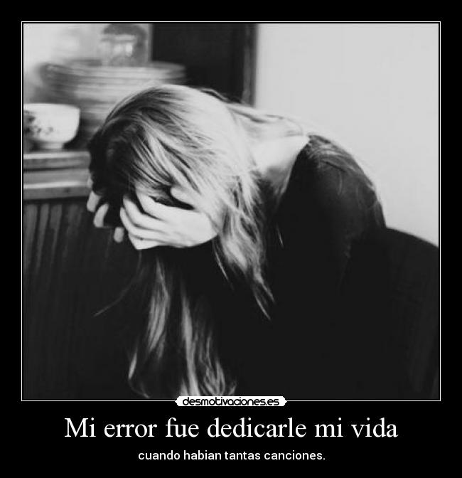 carteles vida mistake desmotivaciones