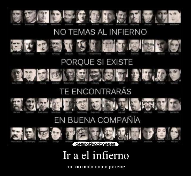 Ir a el infierno - no tan malo como parece