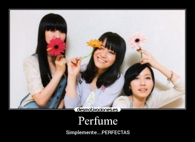 Perfume - Simplemente....PERFECTAS