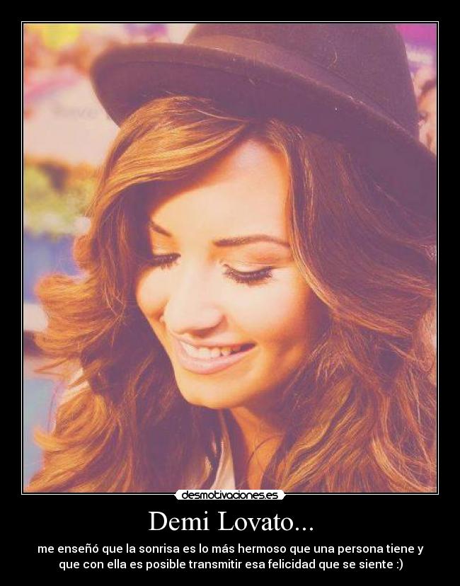 Demi Lovato... -
