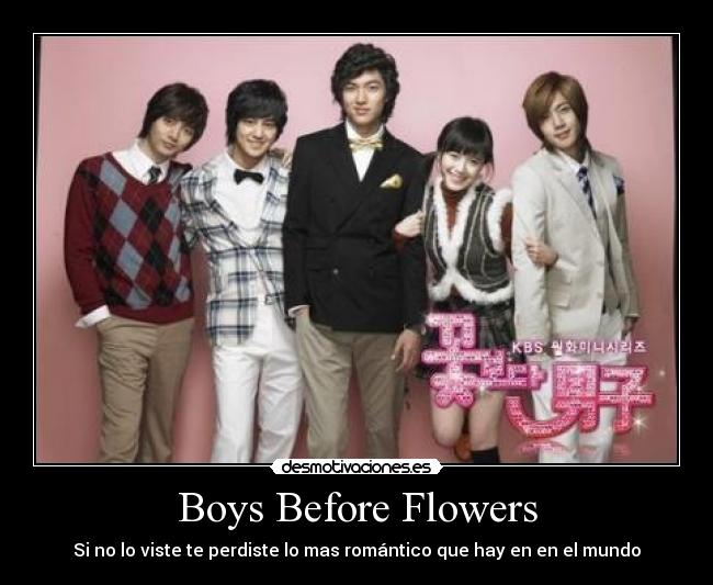 Boys Before Flowers -