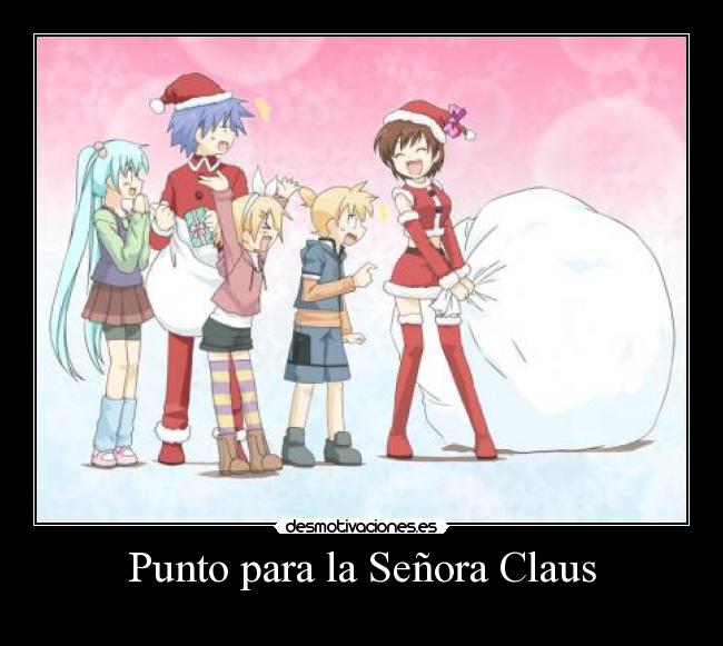 Punto para la Señora Claus -