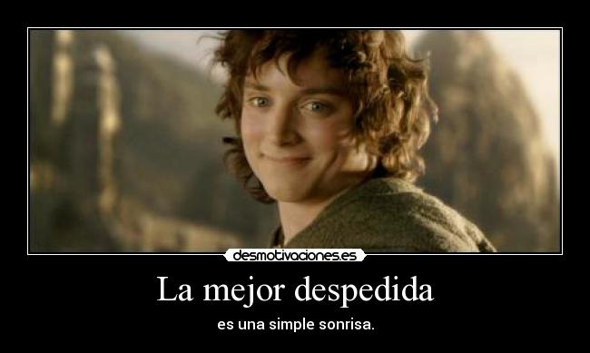 carteles sonrisa frodo desmotivaciones