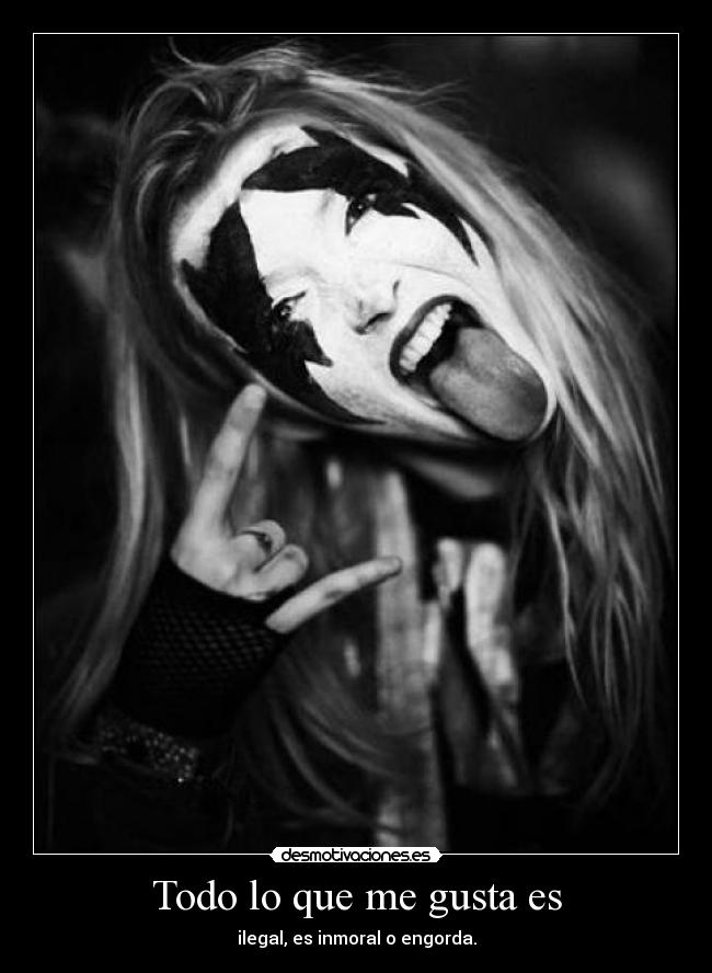 Todo lo que me gusta es - ilegal, es inmoral o engorda.