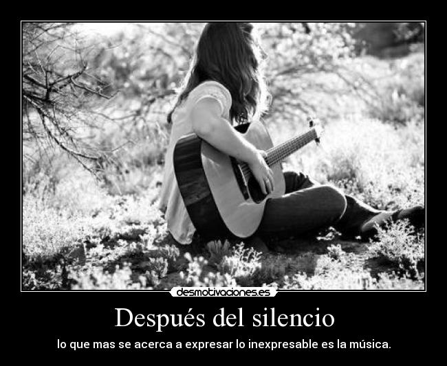 Después del silencio -