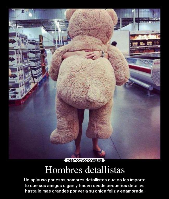 Hombres detallistas -