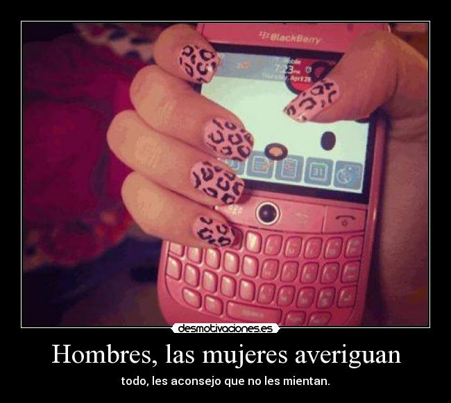 Hombres, las mujeres averiguan - 