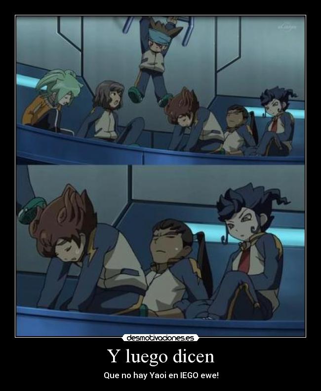 Y luego dicen - Que no hay Yaoi en IEGO ewe!