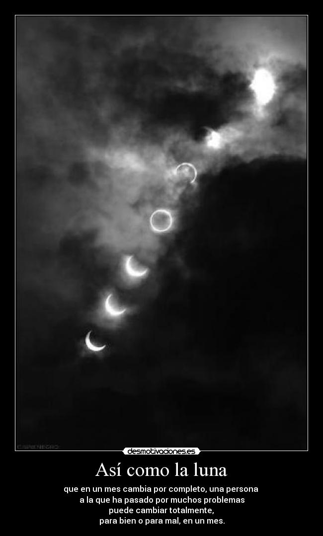 Así como la luna - 
