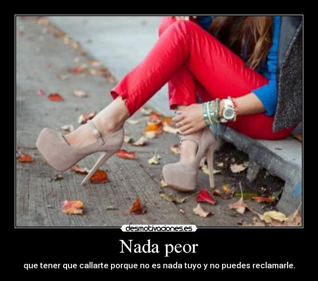 Nada peor - 