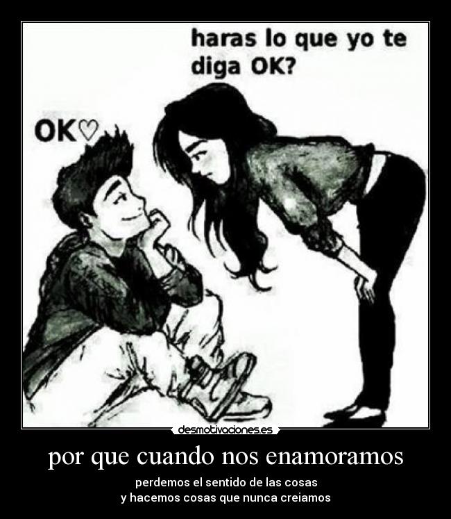 por que cuando nos enamoramos -