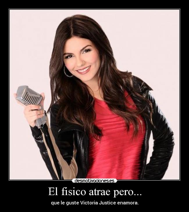 El fisico atrae pero... -