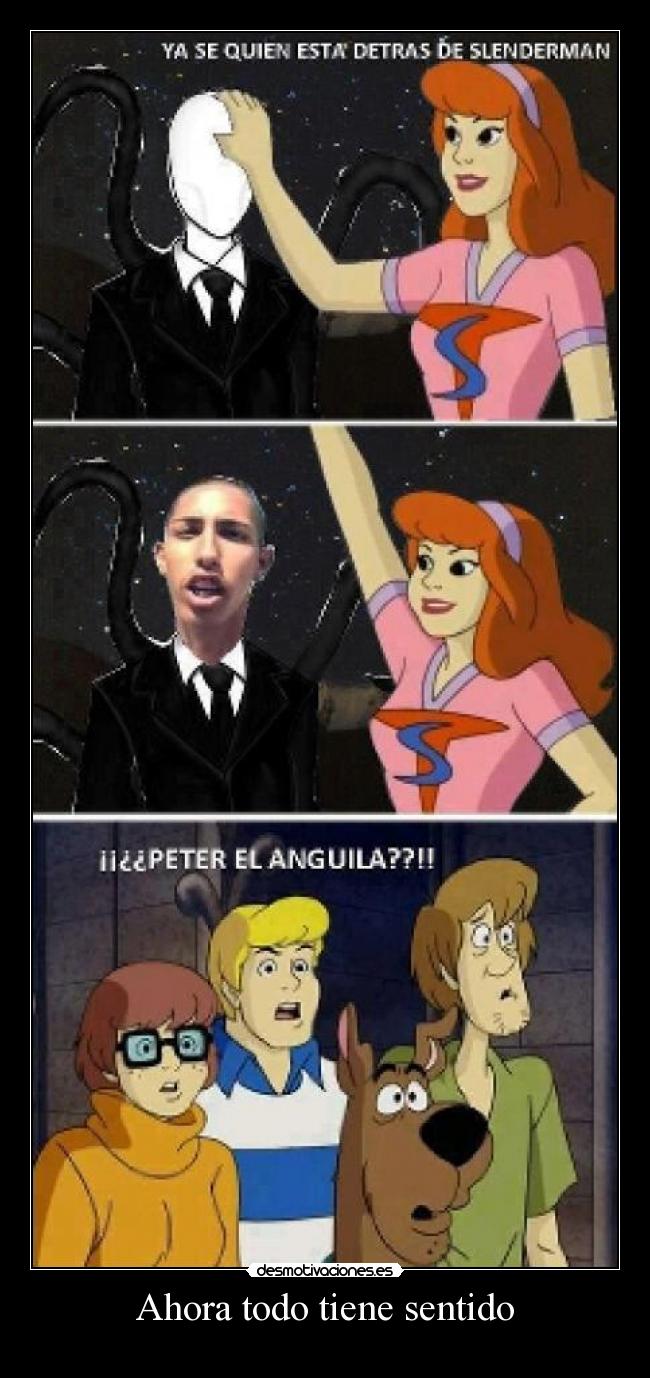 Ahora todo tiene sentido -