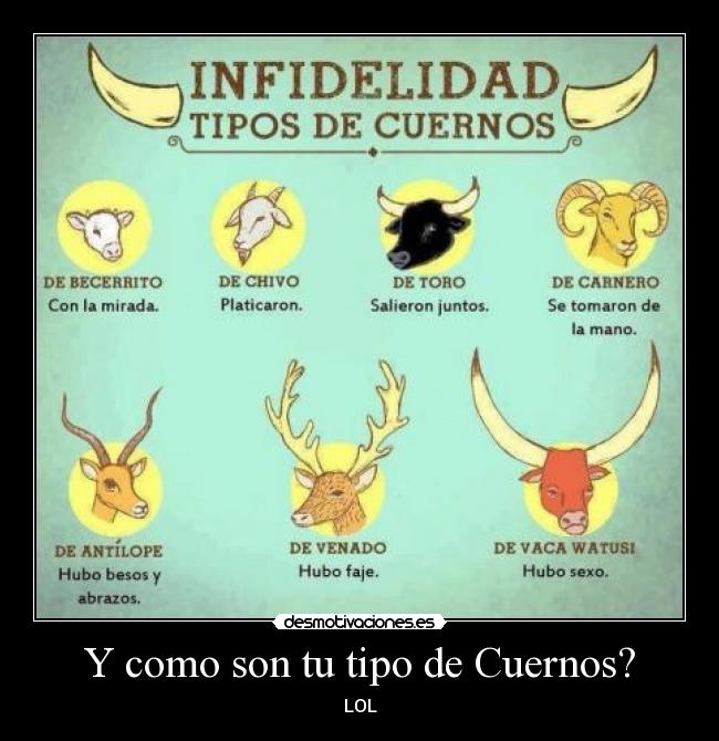 carteles cuernos desmotivaciones