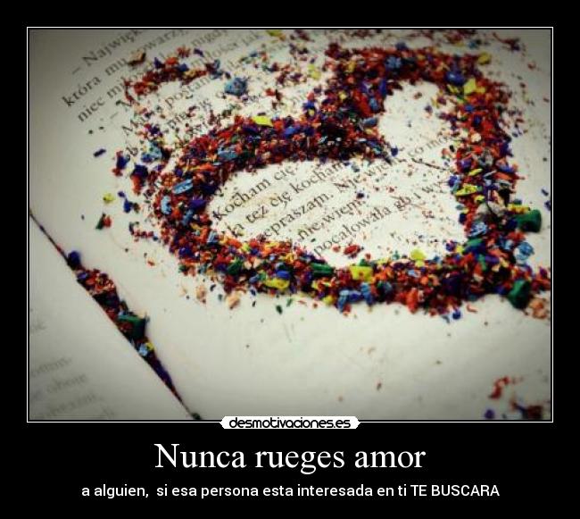 Nunca rueges amor - 
