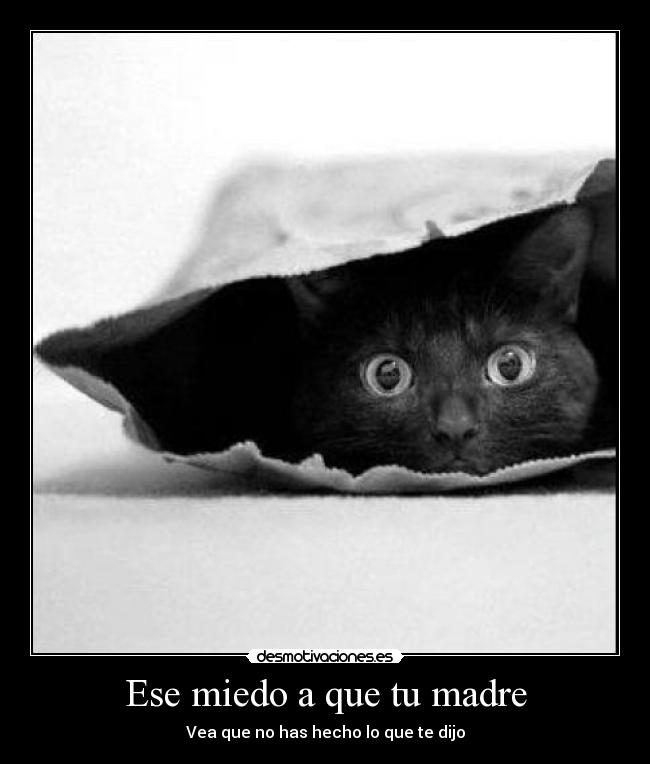 Ese miedo a que tu madre - 