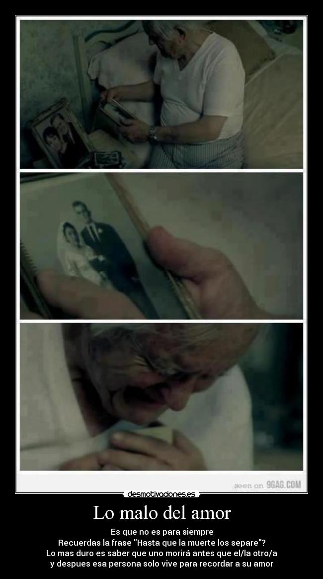 Lo malo del amor - 