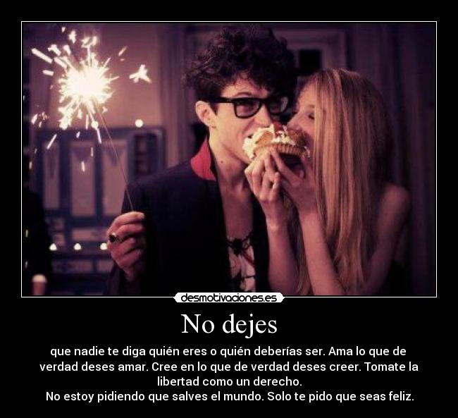 No dejes - 