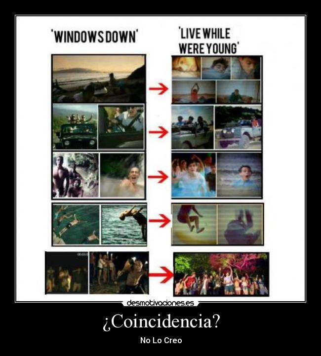 ¿Coincidencia? -