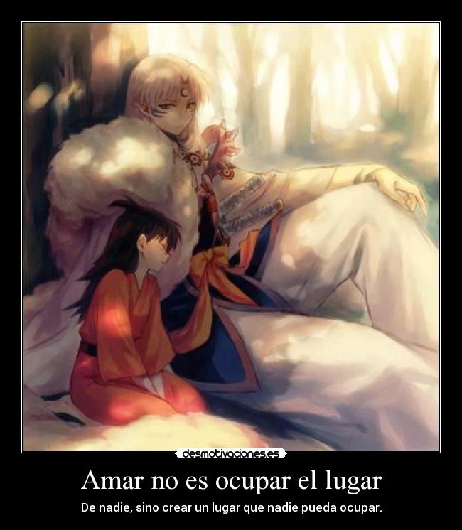 carteles inuyasha rin lin sesshomaru desmotivaciones