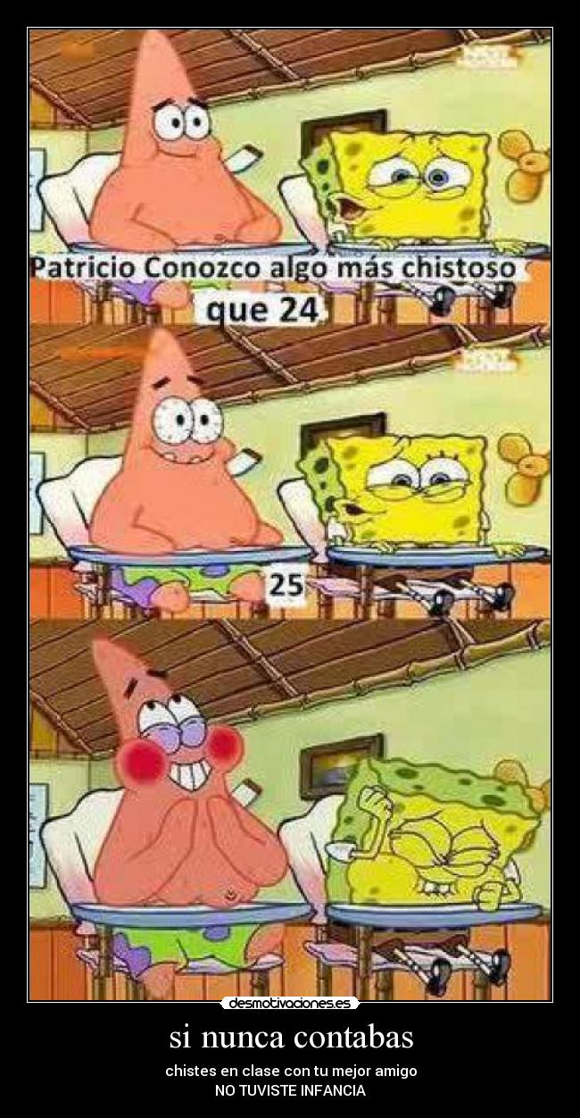 carteles bob esponja desmotivaciones