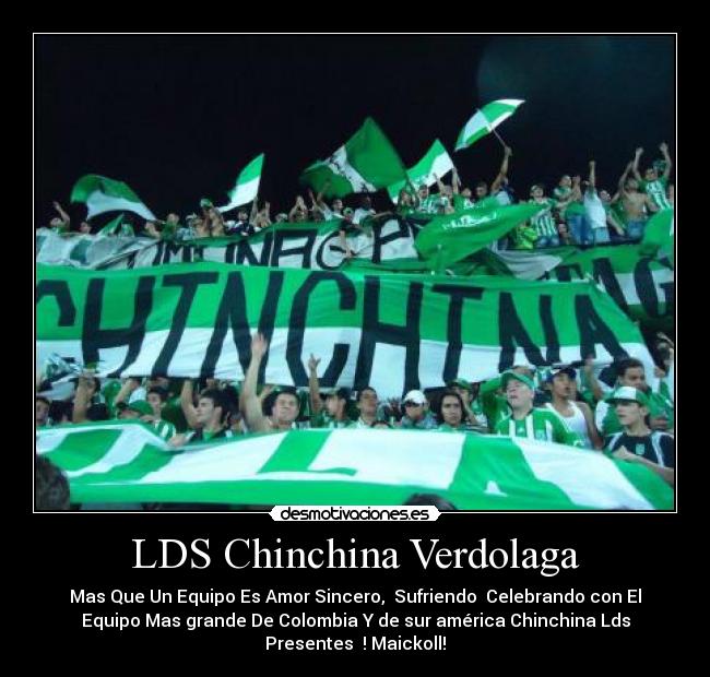 LDS Chinchina Verdolaga -