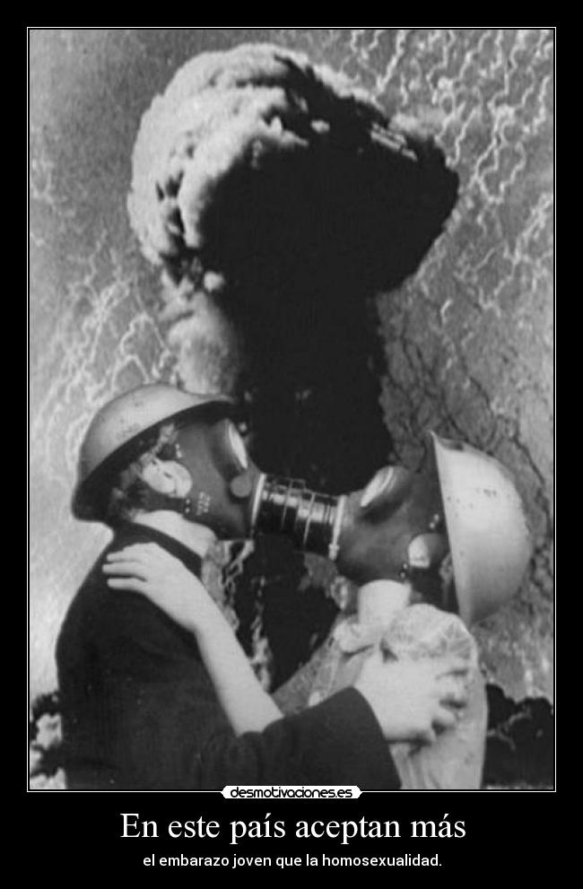 En este país aceptan más - el embarazo joven que la homosexualidad.