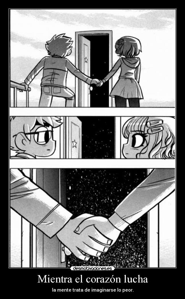 Mientra el corazón lucha -