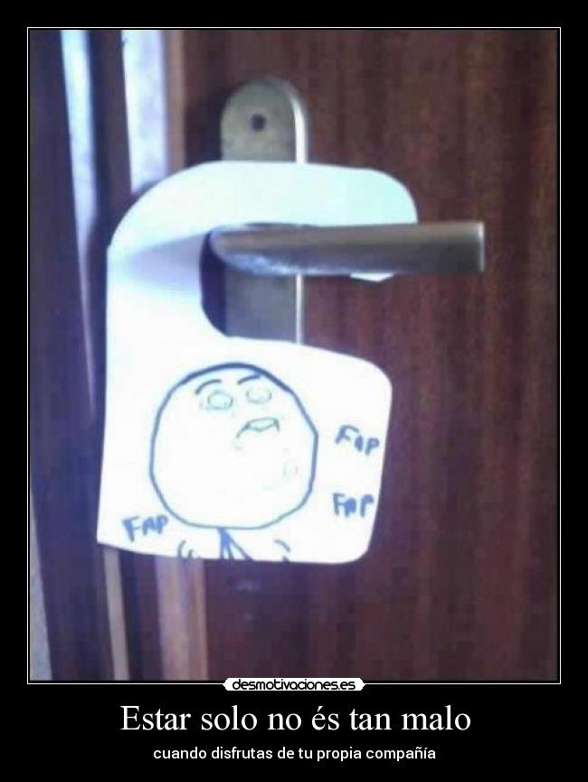 Estar solo no és tan malo - cuando disfrutas de tu propia compañía