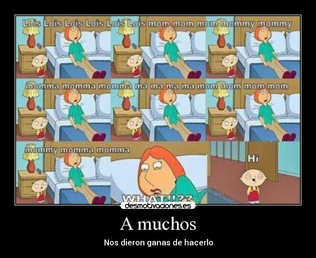 A muchos - Nos dieron ganas de hacerlo