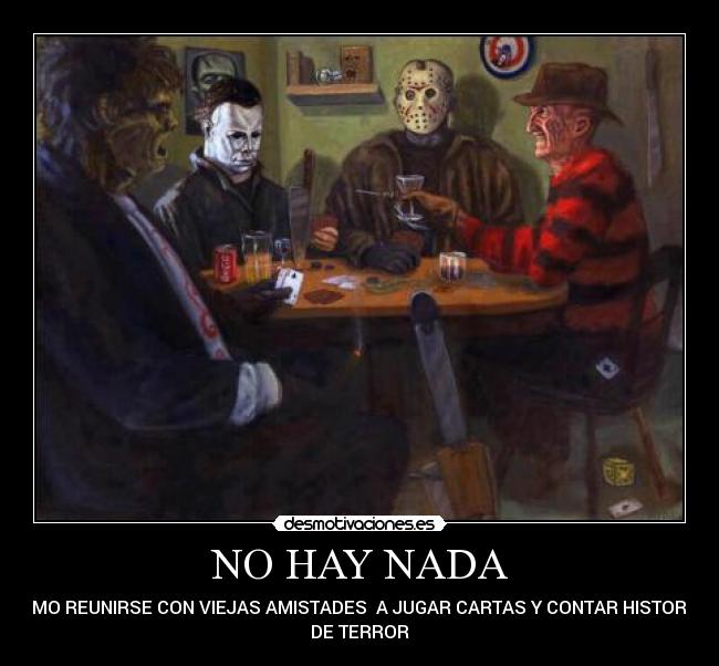 NO HAY NADA -