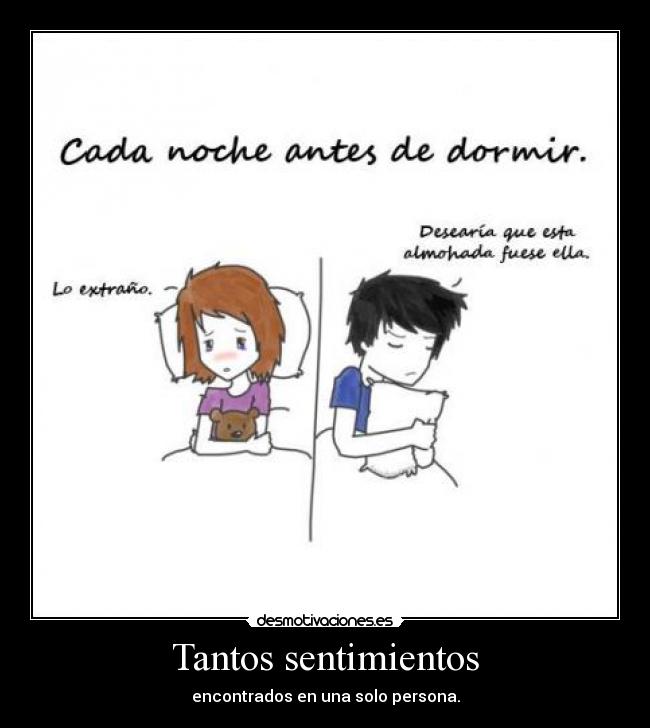 Tantos sentimientos - 