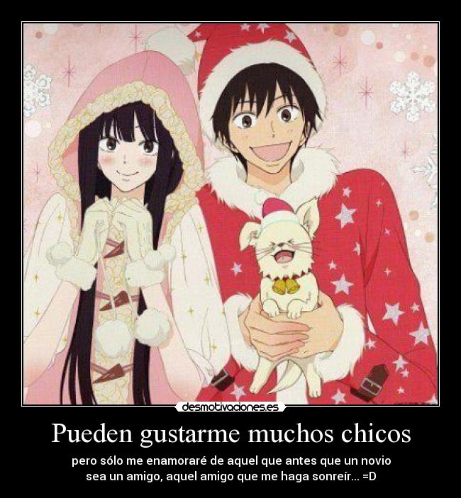Pueden gustarme muchos chicos -