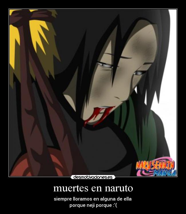 muertes en naruto -