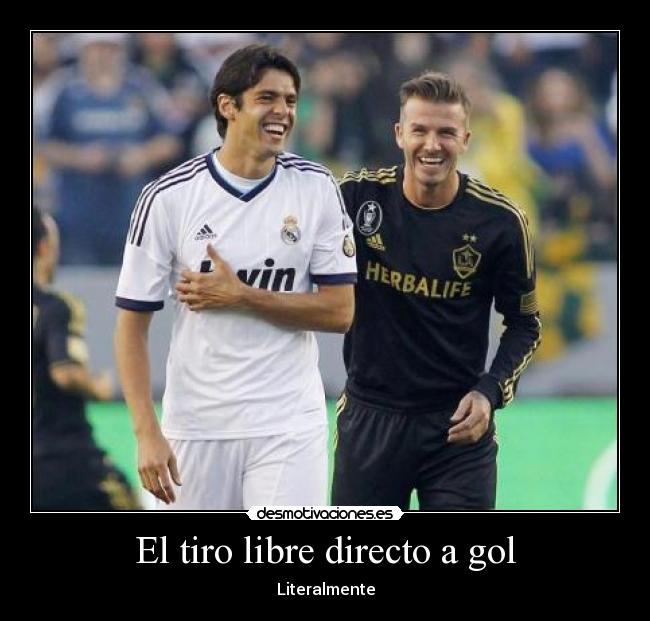 El tiro libre directo a gol -