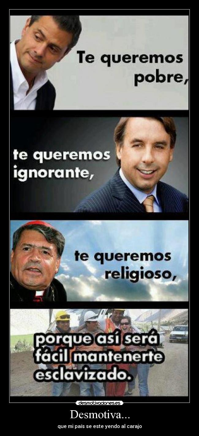 carteles los malos politicos afectaran mas este pinche pais que apenas pudo estabilizar desmotivaciones