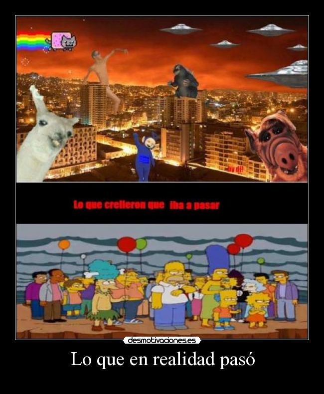 Lo que en realidad pasó -