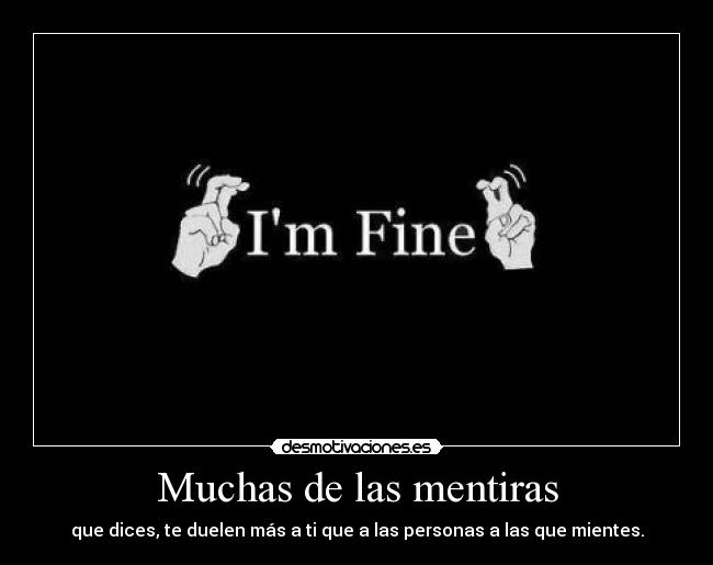 Muchas de las mentiras - 