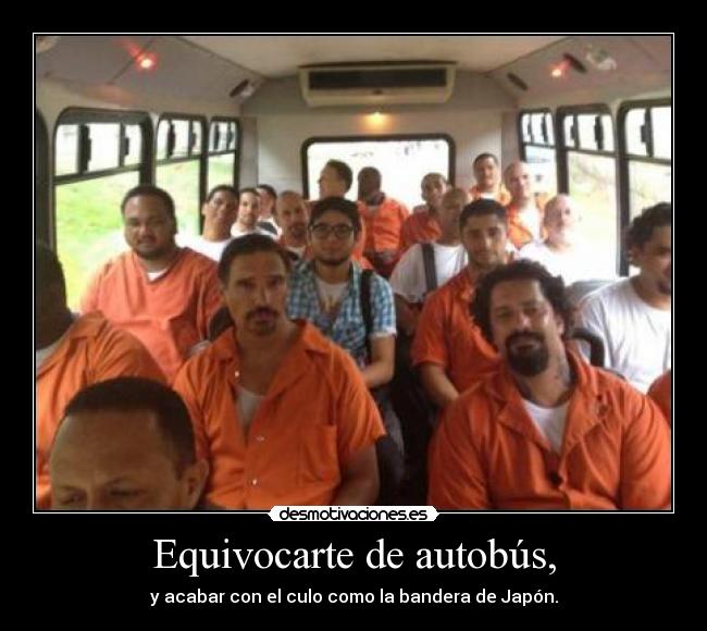 Equivocarte de autobús, -