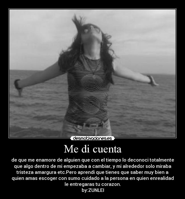 Me di cuenta - 