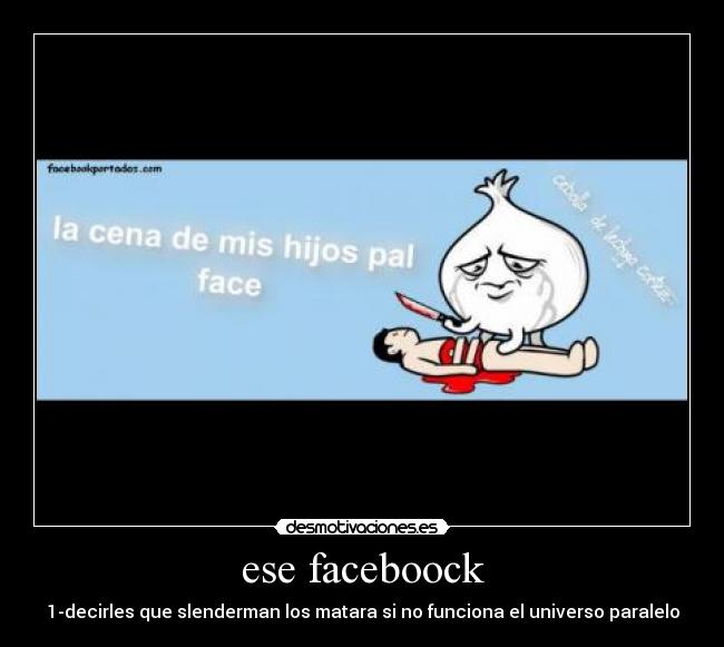 ese faceboock -