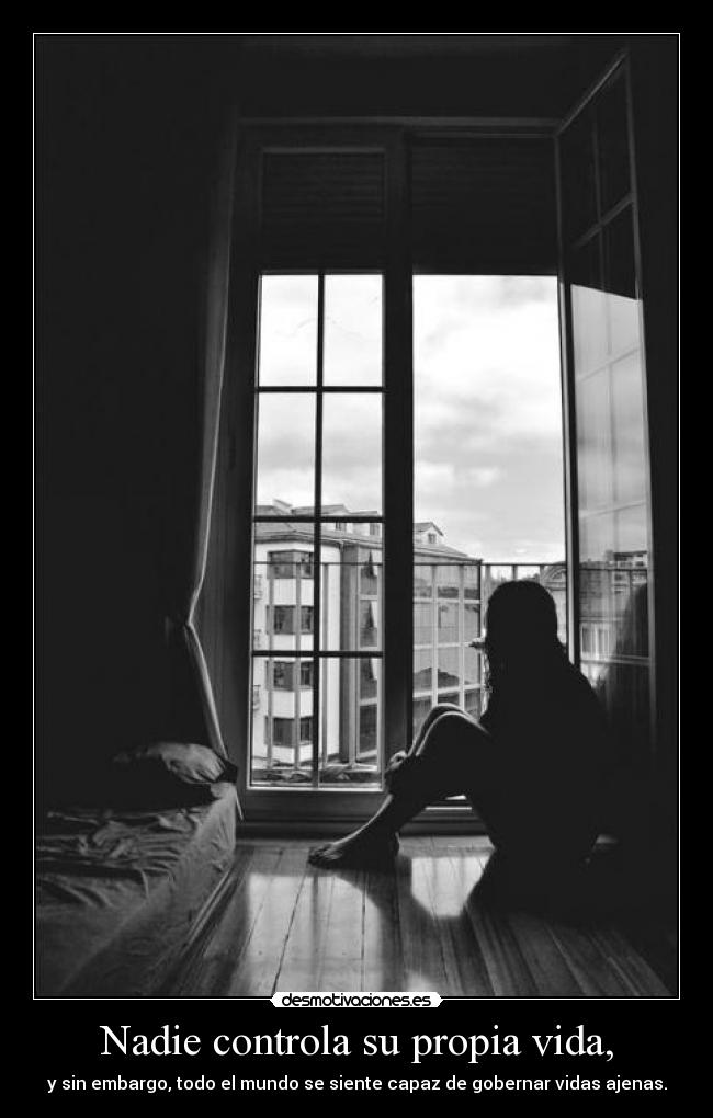 carteles vida nadie desmotivaciones