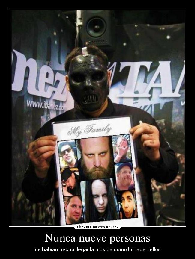 Nunca nueve personas -