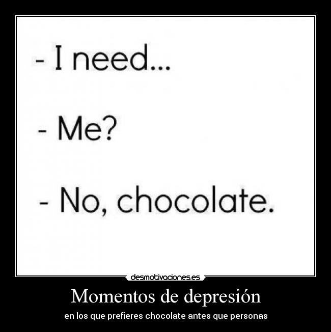 Momentos de depresión -